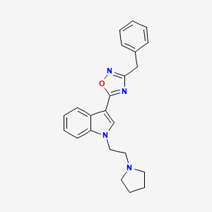 molecular formula C23H24N4O B12064986 Bzodz-epyr CAS No. 422564-85-0