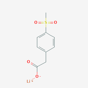 Lithium 2-(4-(methylsulfonyl)phenyl)acetate