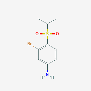 3-Bromo-4-(propane-2-sulfonyl)-phenylamine