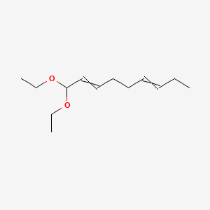 molecular formula C13H24O2 B12065093 2,6-Nonadiene, 1,1-diethoxy-, (2E,6Z)- CAS No. 106950-34-9