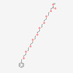 molecular formula C25H42O11 B12065099 BnO-PEG8-CH2COOH 