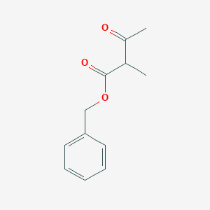 molecular formula C12H14O3 B1206516 Benzyl 2-methyl-3-oxobutanoate CAS No. 37526-93-5