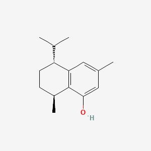 molecular formula C15H22O B1206518 (+)-8-Hydroxycalamenene CAS No. 88642-92-6