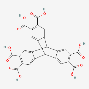 9,10-Dihydro-9,10-[1,2]benzenoanthracene-2,3,6,7,14,15-hexacarboxylic acid