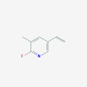 5-Ethenyl-2-fluoro-3-methylpyridine