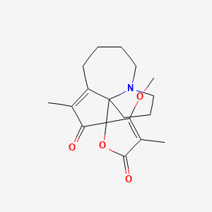 B1206535 Isostemonamine CAS No. 41758-66-1