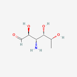 molecular formula C6H13NO4 B1206536 Mycosamine CAS No. 527-38-8