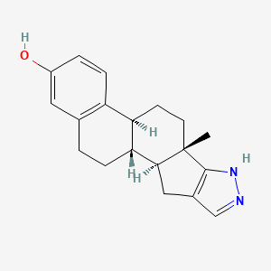 B1206541 16,17-Pyrazoleestrone CAS No. 3460-91-1