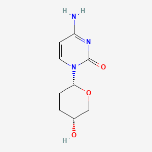 molecular formula C9H13N3O3 B1206544 戊吡喃素A CAS No. 39057-02-8