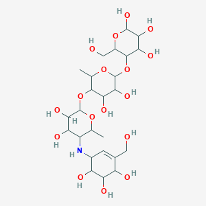 molecular formula C25H43NO17 B12065500 Pseudo Acarbose 