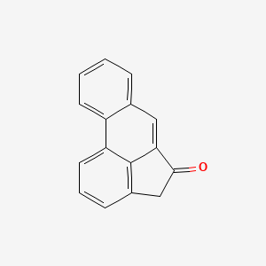 molecular formula C16H10O B1206553 Acephenanthren-5-one CAS No. 42050-08-8