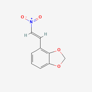 1,3-Benzodioxole, 4-[(1E)-2-nitroethenyl]-