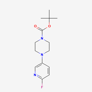 Tert-butyl 4-(6-fluoropyridin-3-yl)piperazine-1-carboxylate