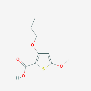 5-Methoxy-3-propoxythiophene-2-carboxylic acid