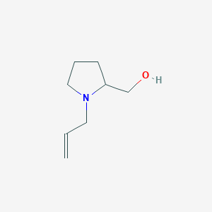 molecular formula C8H15NO B12065658 (1-Allyl-pyrrolidin-2-yl)-methanol 