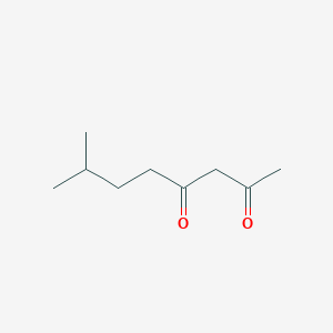 molecular formula C9H16O2 B12065716 7-Methyl-2,4-octanedione CAS No. 999-05-3