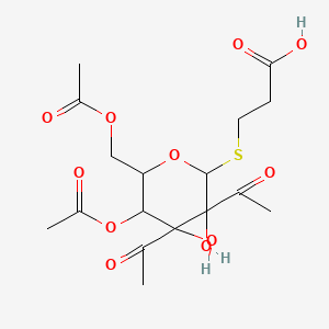 3-[(2,3,4,6-O-Tetraacetyl-b-D-galactopyranosyl)thio]propionoic acid