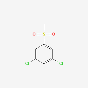 molecular formula C7H6Cl2O2S B1206587 3,5-Dichlorophenyl methyl sulphone CAS No. 22821-89-2