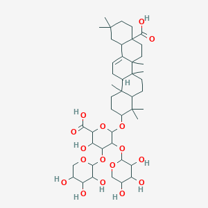 molecular formula C46H72O17 B12065893 Momordin Ie CAS No. 96158-13-3