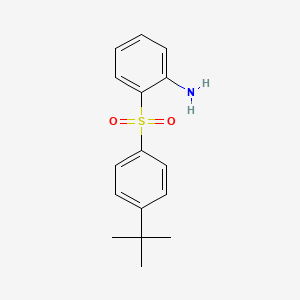 2-(4-tert-Butylbenzene-1-sulfonyl)aniline