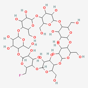 6-Deoxy-6-fluorocyclomaltoheptaose