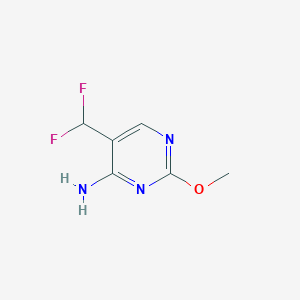 5-(Difluoromethyl)-2-methoxypyrimidin-4-amine