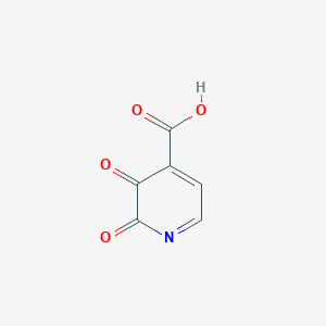 molecular formula C6H3NO4 B12066111 2,3-Dioxo-2,3-dihydropyridine-4-carboxylic acid CAS No. 98908-90-8