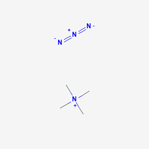 molecular formula C4H12N4 B12066136 Tetramethylammonium azide CAS No. 999-77-9