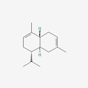 molecular formula C15H24 B1206614 beta-Cadinene CAS No. 523-47-7