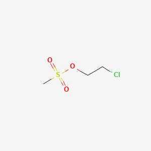 molecular formula C3H7ClO3S B1206619 2-氯乙基甲磺酸酯 CAS No. 3570-58-9