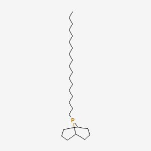 molecular formula C26H51P B12066192 9-Stearyl-9-phosphabicyclo(3.3.1)nonane CAS No. 99886-25-6