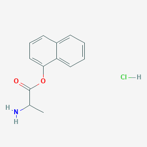 Naphthalen-1-yl 2-aminopropanoate;hydrochloride