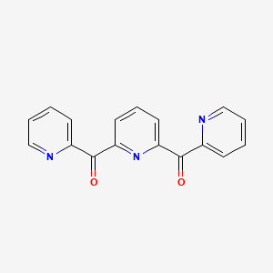 molecular formula C17H11N3O2 B12066233 Pyridine-2,6-diylbis(pyridin-2-ylmethanone) CAS No. 219968-15-7