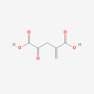 molecular formula C6H6O5 B1206631 4-Methylene-2-oxoglutarate 