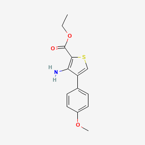 Ethyl 3-amino-4-(4-methoxyphenyl)thiophene-2-carboxylate