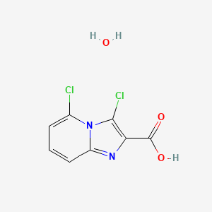 3,5-Dichloroimidazo[1,2-a]pyridine-2-carboxylic acid monohydrate