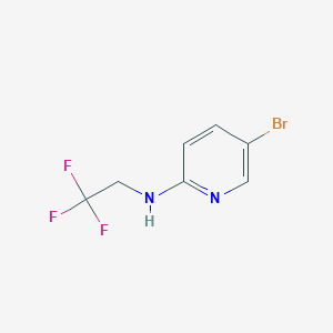 5-bromo-N-(2,2,2-trifluoroethyl)pyridin-2-amine