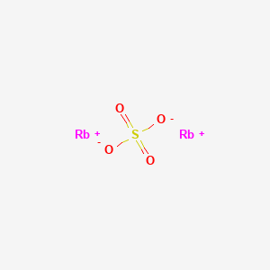 molecular formula Rb2SO4<br>O4Rb2S B1206643 硫酸铷 CAS No. 7488-54-2