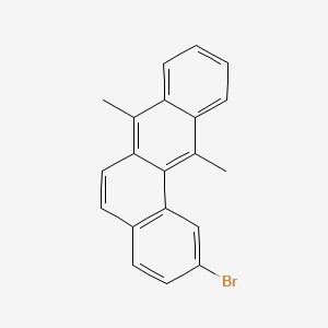 molecular formula C20H15B B1206668 2-Bromo-7,12-dimethylbenz(a)anthracene CAS No. 78302-37-1