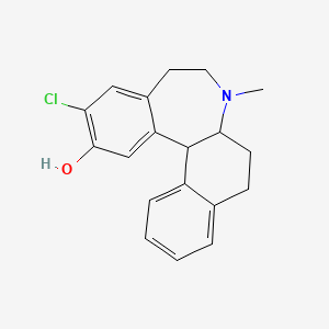 11-Chloro-7-methyl-6,6a,7,8,9,13b-hexahydro-5H-benzo[d]naphtho[2,1-b]azepin-12-ol