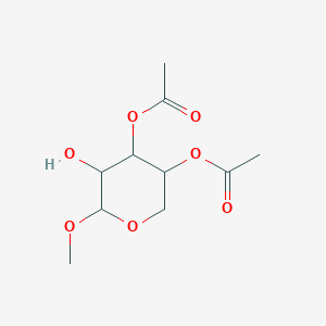 molecular formula C10H16O7 B12066779 Methyl3,4-Di-O-acetyl-beta-D-xylopyranoside 