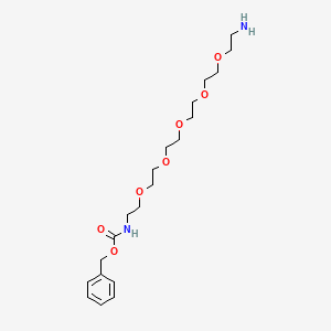 molecular formula C20H34N2O7 B12066817 CbzNH-PEG5-CH2CH2NH2 