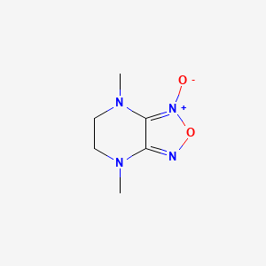 4,7-Dimethyl-4,5,6,7-tetrahydro[1,2,5]oxadiazolo[3,4-B]pyrazine 1-oxide