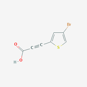 3-(4-Bromothiophen-2-yl)propiolic acid