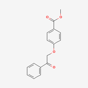 molecular formula C16H14O4 B1206697 4-苯氧基苯甲酸甲酯 