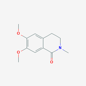 molecular formula C12H15NO3 B1206698 N-甲基角堇碱 CAS No. 6514-05-2