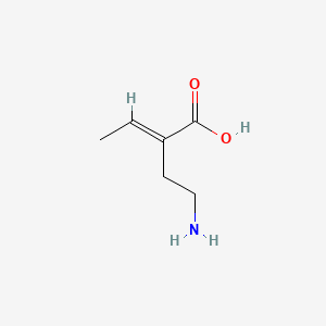 (2E)-2-(2-Aminoethyl)but-2-enoic acid