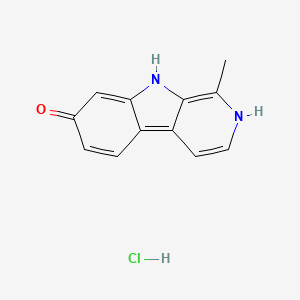 molecular formula C12H11ClN2O B1206710 盐酸巴豆酚 CAS No. 40580-83-4