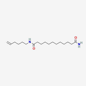 molecular formula C18H34N2O2 B12067177 N-Hex-5-enyldodecanediamide CAS No. 99769-53-6