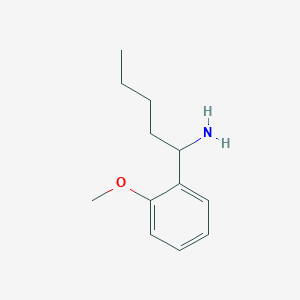 1-(2-Methoxyphenyl)pentan-1-amine